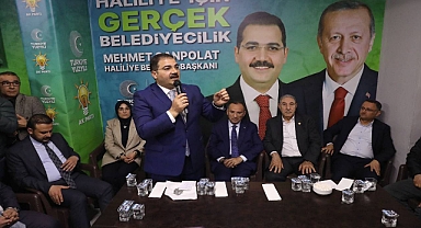 Başkan Canpolat: Biz sahada arı gibi harıl harıl çalışıyoruz