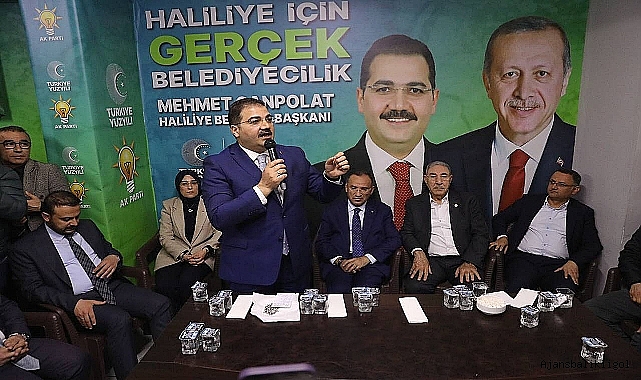 Başkan Canpolat, Haliliye için 14 proje ve eserini açıkladı 