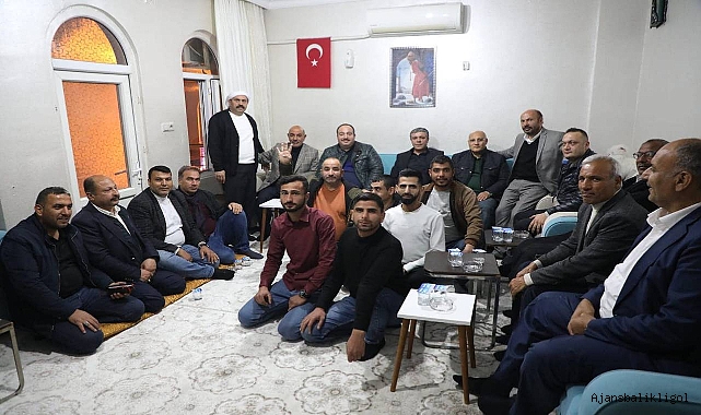 Başkan Ekinci’den hane ziyaretleri