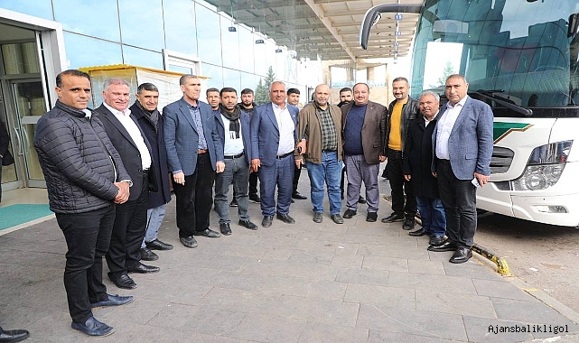 Başkan Ekinci’den otogar esnafına ziyaret