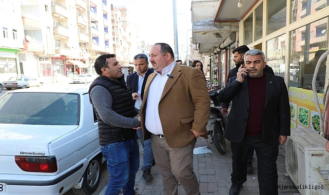 Başkan Ekinci hizmetlerin devamı için esnaflardan destek istedi