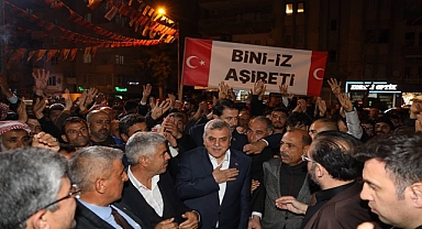 Bini iz aşiretinden Başkan Beyazgül’e coşkulu destek