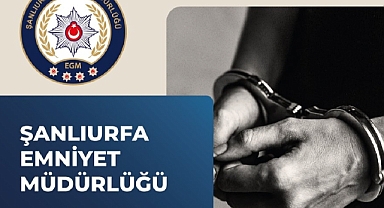 Çeşitli suçlardan aranan şahıs Haliliye'de yakalandı 