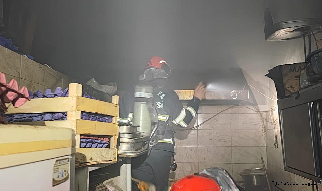 Gece yarısı korkutan yangın!