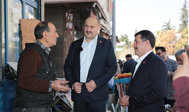 Gülpınar ve Ekinci, esnaflarla bir araya geldi