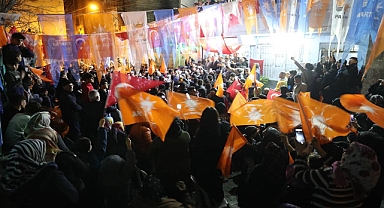 Haliliyeli vatandaşlardan AK Parti'ye tam destek