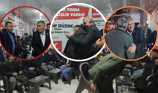 Hanif Düzme'ye sevgi seli