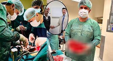 Harran Üniversitesi'nde Hastanesi Tıp Literatürüne girebilecek ameliyat