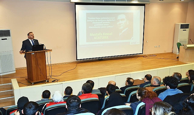 Harran Üniversitesi’nde 15 Mart Sel Afeti’ programı düzenlendi