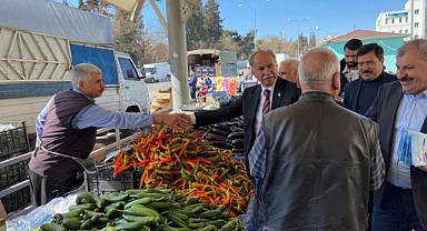 Kaplan: Eyyübiye esnafının sorunlarını dinledi