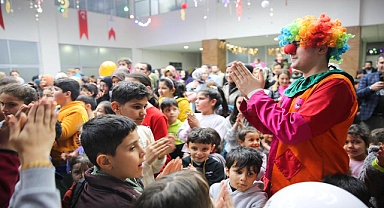 Karaköprü’de Ramazan şenliklerinde çocuklar doyasıya eğlendi