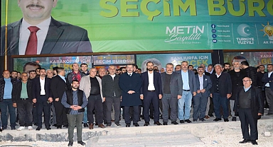 Karaköprü'de yeni katılımlarla Başkan Baydilli'ye destek artıyor