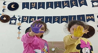 Karaköprülü minikler iyilikte yarıştı