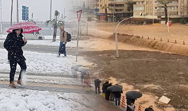 Meteoroloji’den Urfa’ya uyarı! Sel, su baskını, kar yağışı…