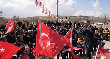 Nihat Çiftçi kırsala çıkarma yaptı