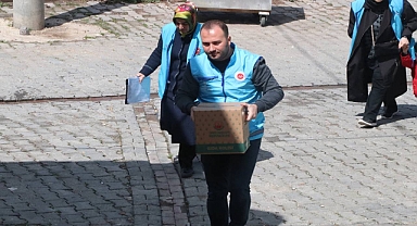 Ramazan ayında ihtiyaç sahibi aileler unutulmadı