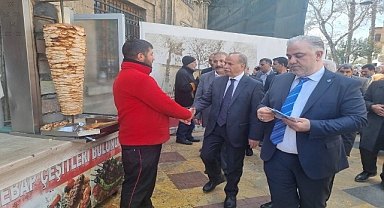 Şanlıurfa Büyükşehir Belediye Başkan adayı Kaplan, halkın desteğini istedi