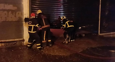 Şanlıurfa’da bir işyerinde yangın! 