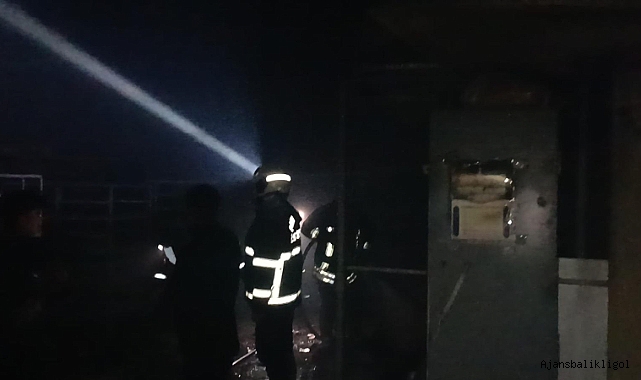 Şanlıurfa'da korkutan fabrika yangını