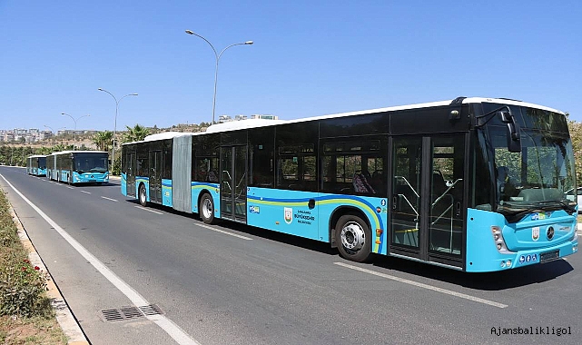 Şanlıurfa'da toplu taşıma araçları yarın ücretsiz hizmet verecek!