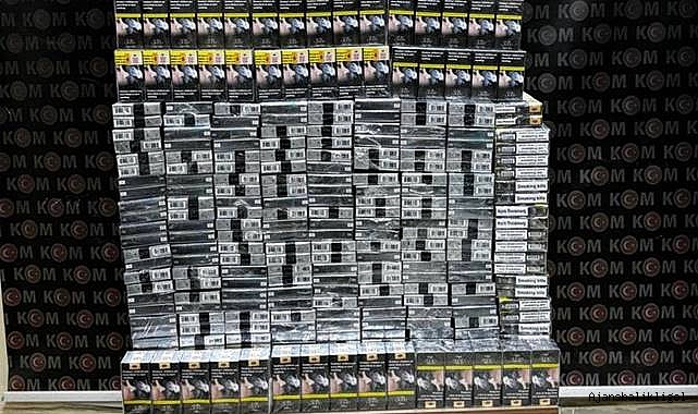 Şanlıurfa'nın ilçesinde kaçak sigara operasyonu