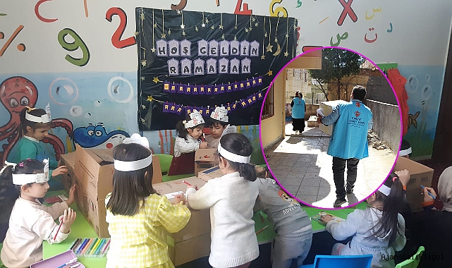 Sevgi kolileri ailelerle buluşturuldu