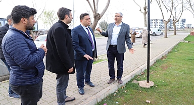 Solmaz, Hilvan ve Siverek’te sağlık tesislerini ziyaret etti