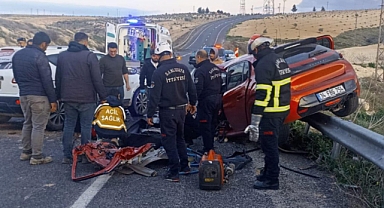 Urfa'da feci kaza! Sıkışarak can verdi 