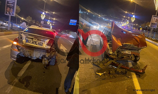 Urfa'da gece yarısı kaza! 1 kişi yaralandı