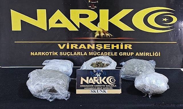 Urfa’da yüklü miktarda uyuşturucu ele geçirildi! 2 gözaltı 