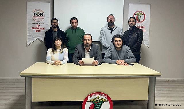 Urfa Tabip Odası taleplerini sıraladı