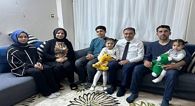 Vali Şıldak, hane ziyaretlerini sürdürüyor
