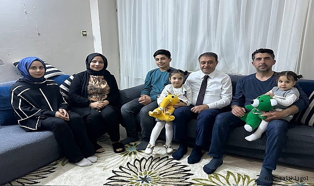 Vali Şıldak, hane ziyaretlerini sürdürüyor