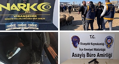 Viranşehir'de 2 firari şahıs yakalandı 