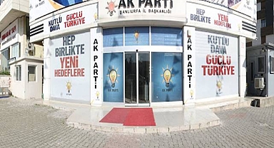 AK Parti Şanlıurfa İl Başkanlığı’ndan seçim açıklaması!