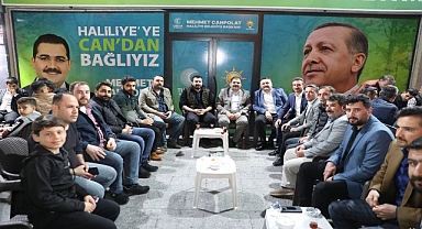 Başkan Canpolat, tebrikleri kabul etti 