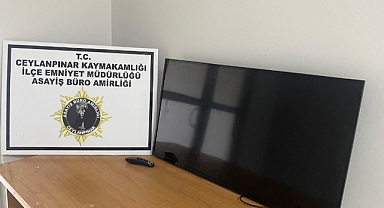 Ceylanpınar’da hırsızlık yapan şahıs yakalandı!
