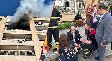 Haliliye’de korkutan yangın! Bir şahıs dumandan etkilendi 