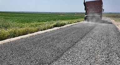 Harran'da konforlu yollar hizmete sunuluyor