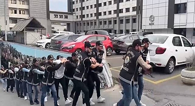 Organize suç örgütü üyesi 32 şüpheli yakalandı! 