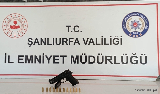 Şanlıurfa'da havaya ateş eden 2 kişi yakalandı