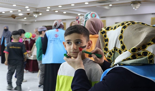 Şanlıurfa’da iftar sofrası yetim çocuklar için kuruldu
