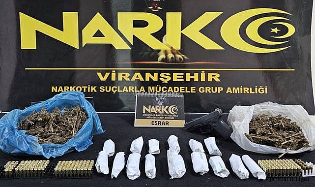 Şanlıurfa’da iki eve baskın! 2 gözaltı