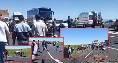 Şanlıurfa'da korkunç kaza! Ölü ve yaralılar var