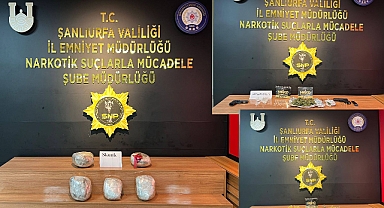 Şanlıurfa’da uyuşturucu operasyonu! 5 gözaltı