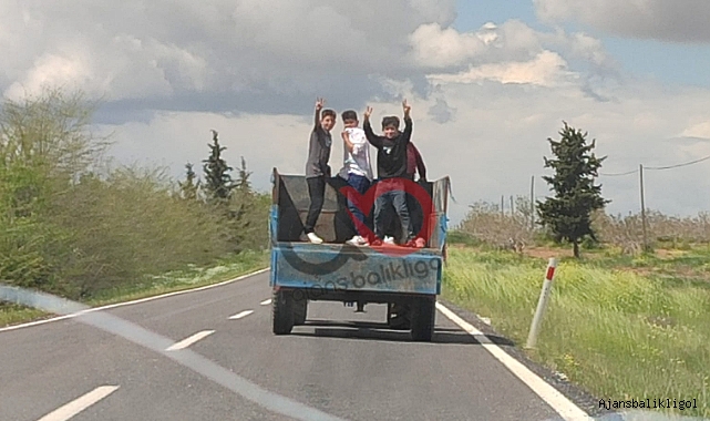 Şanlıurfa - Diyarbakır yolunda tehlikeli yolculuk