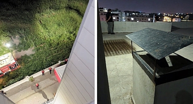 Urfa'da 6. Kattan atlayan genç kurtarılamadı 