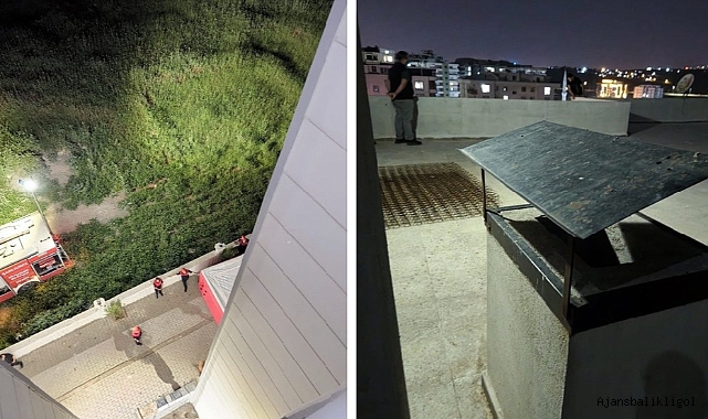 Urfa'da 6. Kattan atlayan genç kurtarılamadı