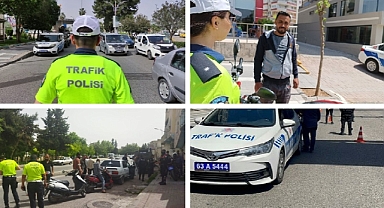 Urfa'da 71 motosiklet trafikten men edildi! 