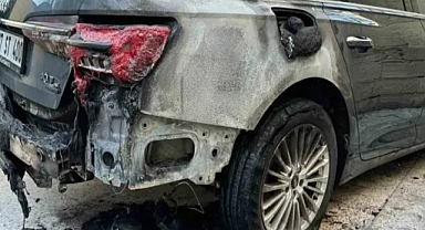 Urfa’da Belediye meclis üyesine ait araç kundaklandı! 